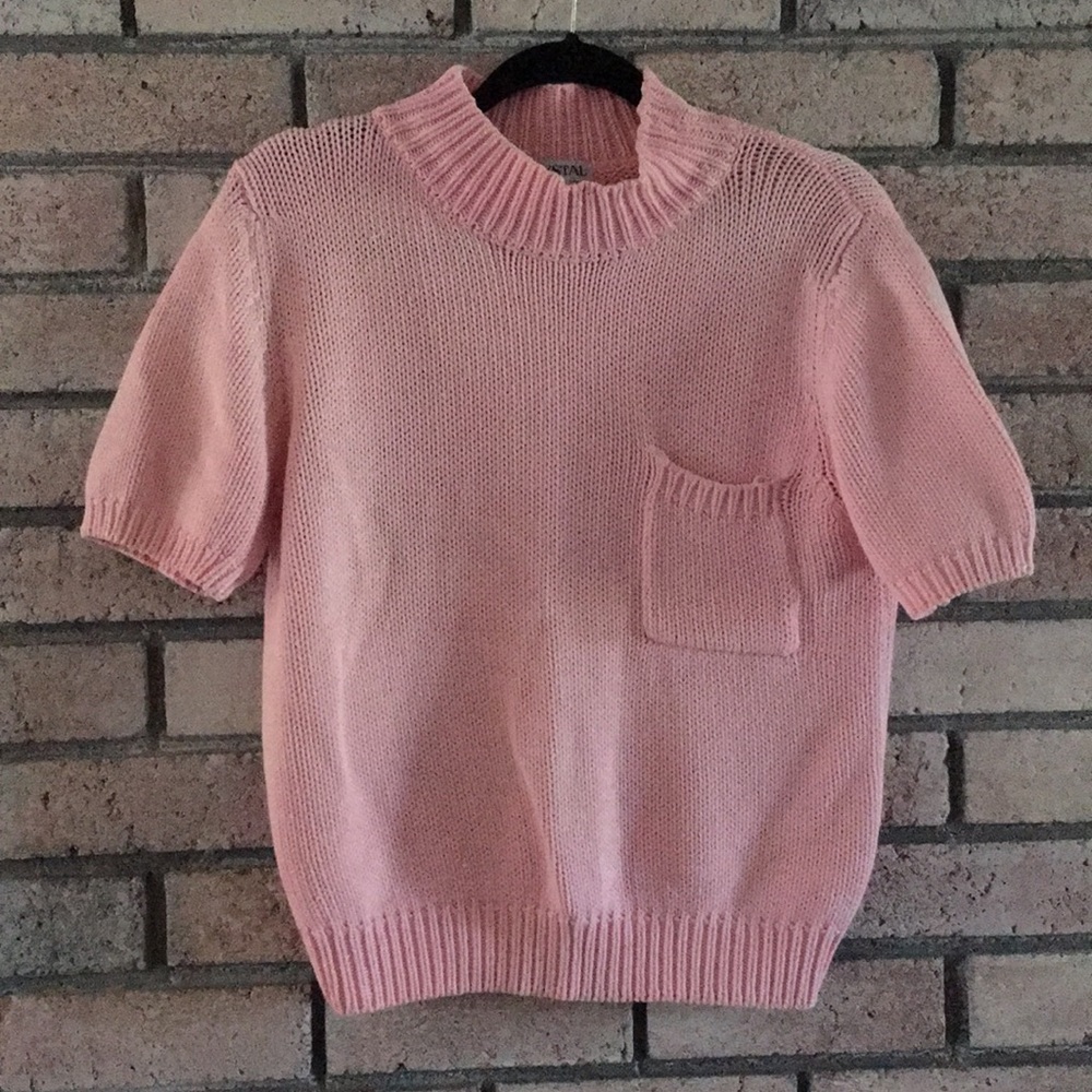 Vintage sports wear sweater by crystal